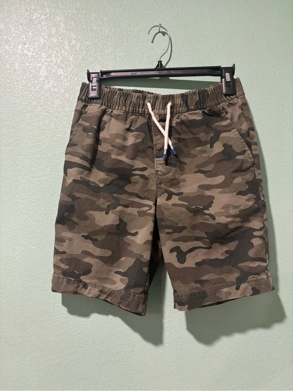 GAP Kids Green Camo Shorts